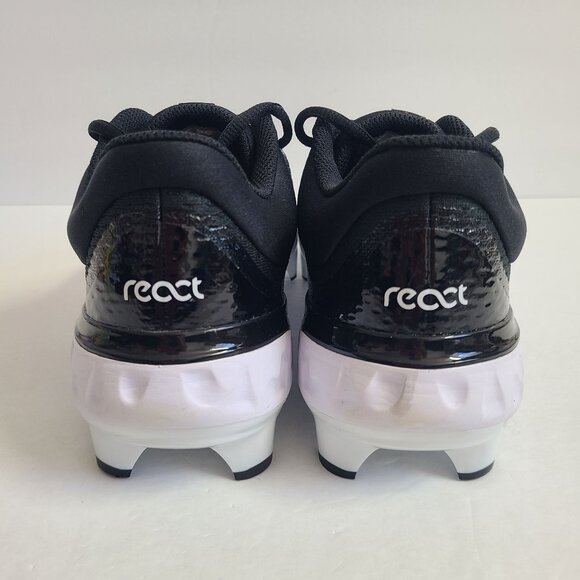 NEW Nike Alpha Huarache Elite 4 Low Baseball Cleats FD6221-001 Size 8 Black main image 5